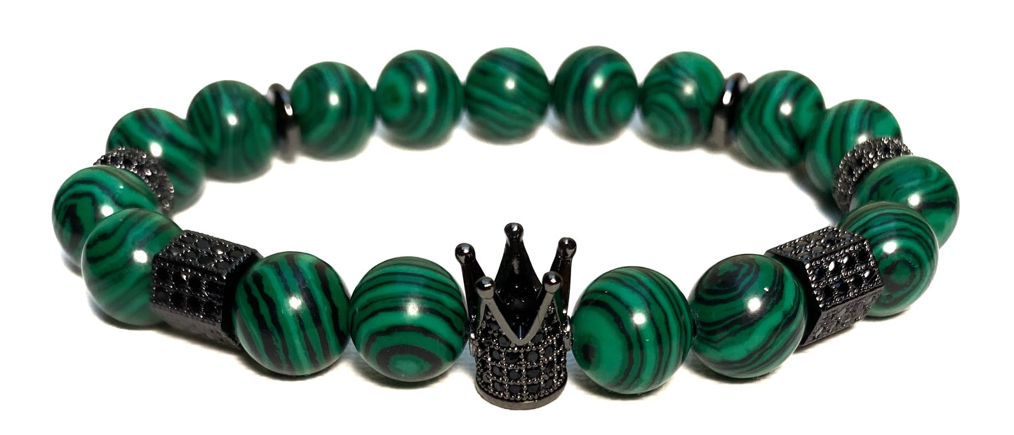 TAIK Malachite Onyx Crown Bracelet™